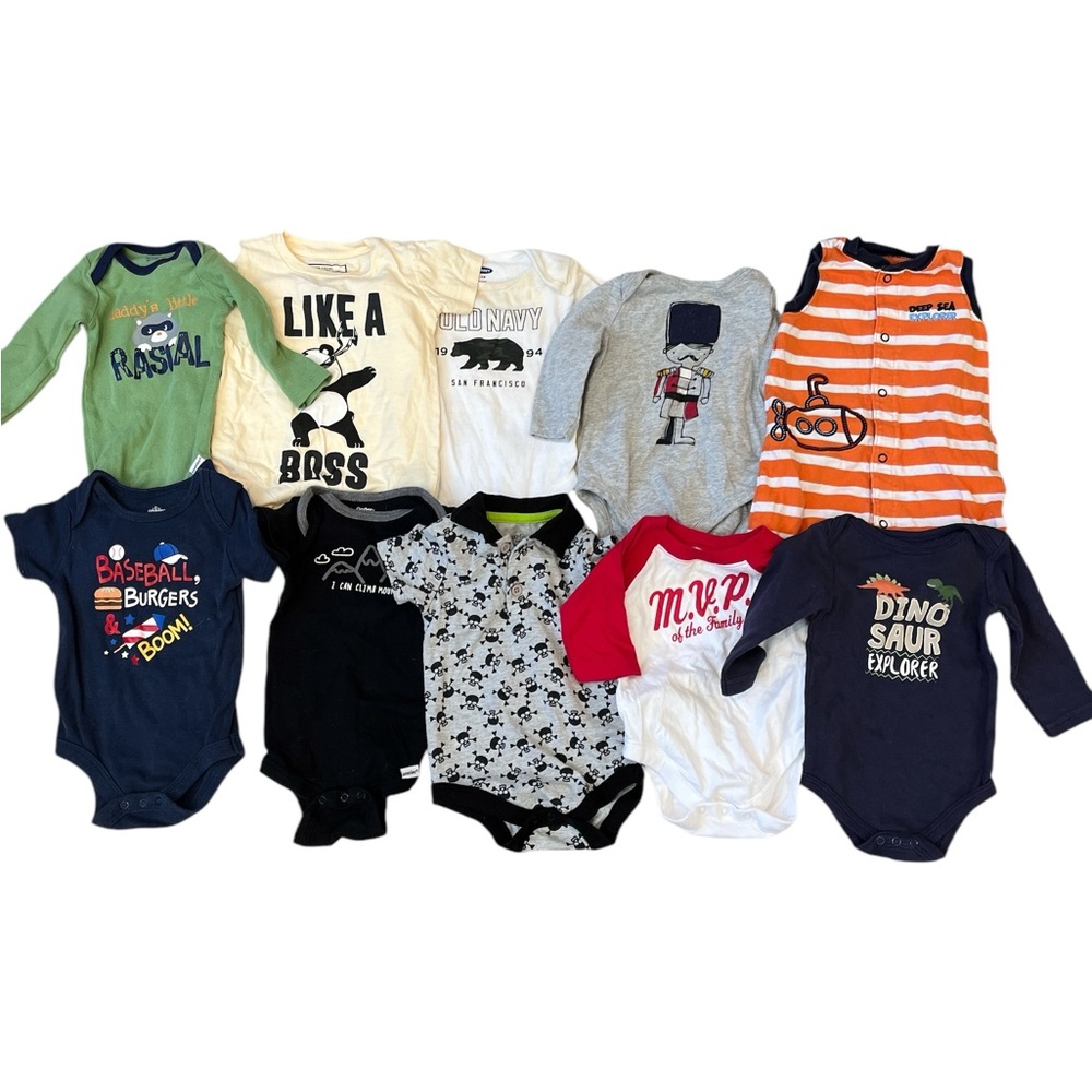 Bundle of 3-6M Bodysuits